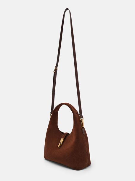 Tas Hobo Suede Hitch, 