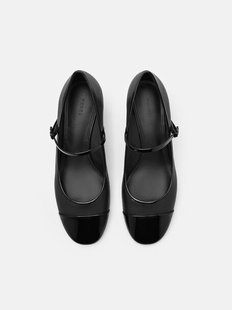 Pump Mary Jane Kulit Claude, , hi-res