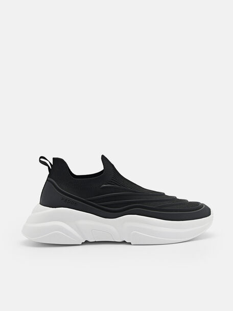 Altura Slip-On Sneakers, Black, hi-res