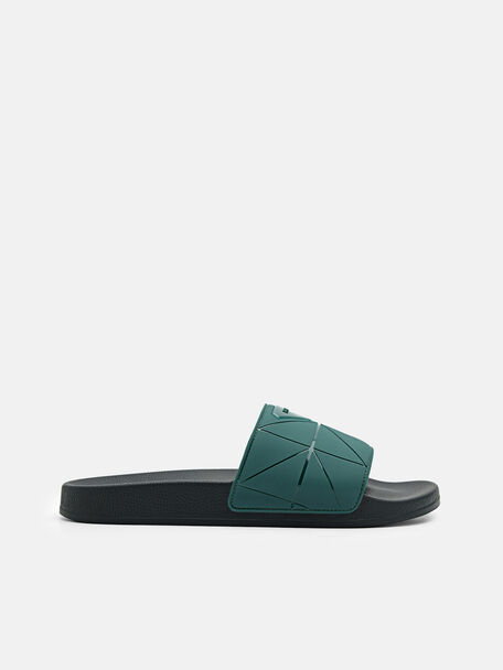 Slide Sandals in Pixel, 