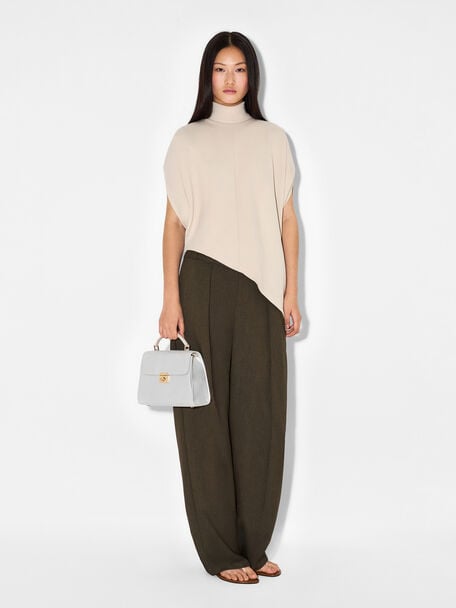 Leather Handbag, , hi-res