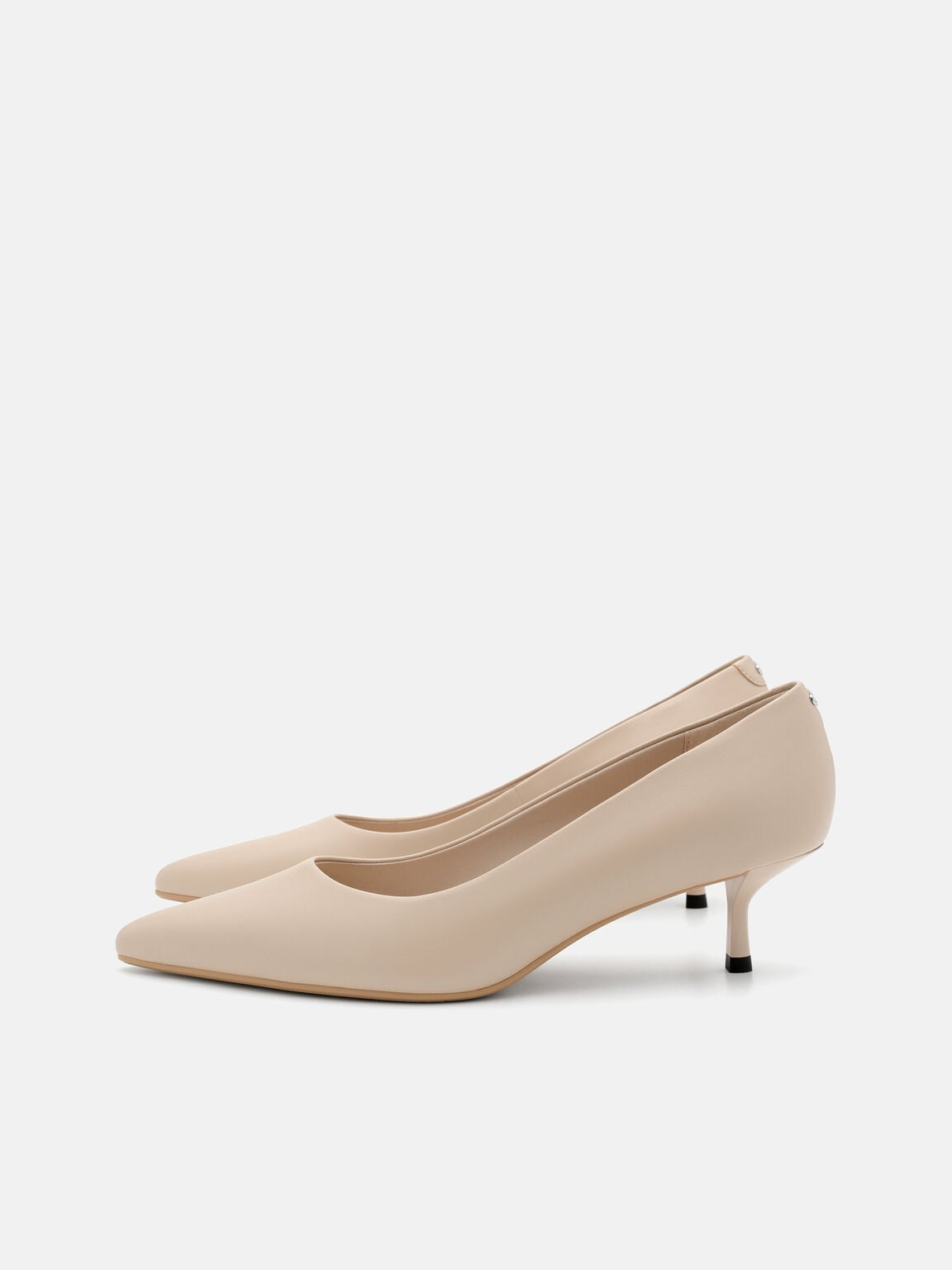 Quinn Leather Heel Pumps, , hi-res