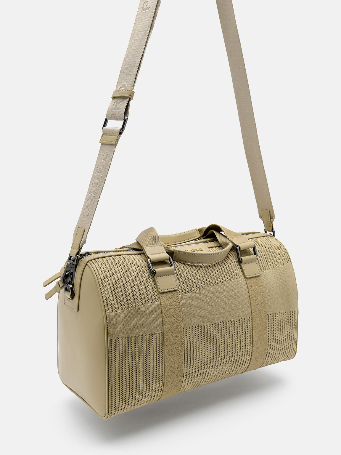 Tristan Fabric Duffel Bag, Sand