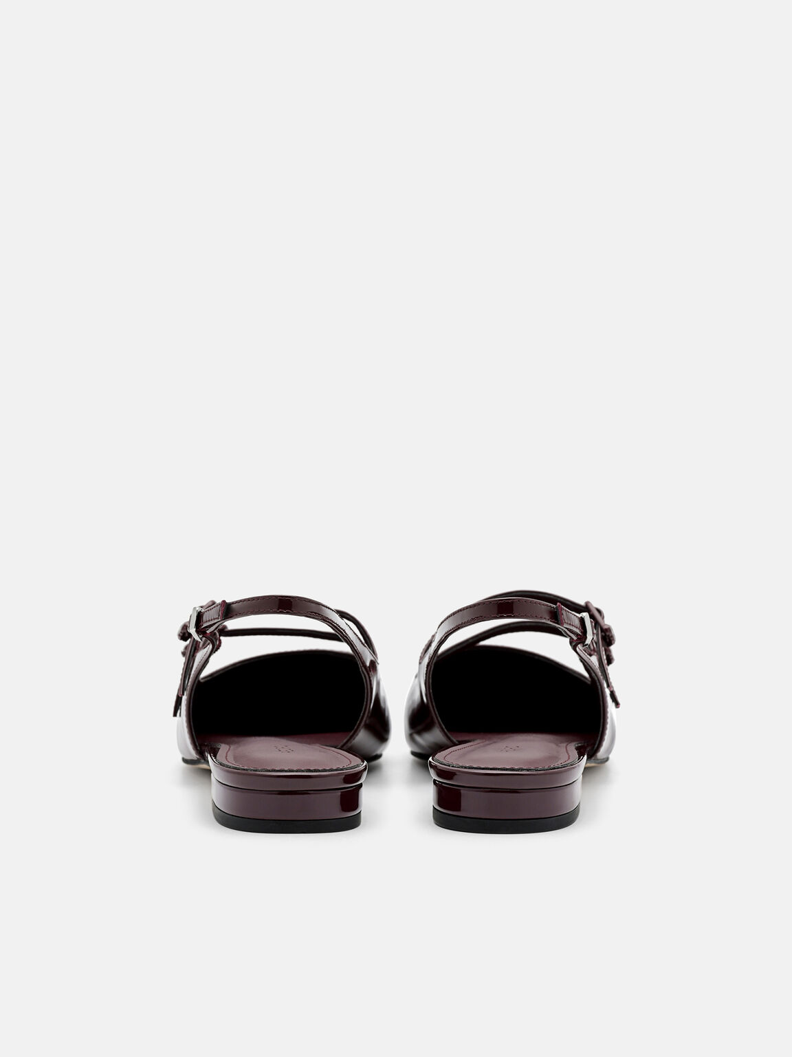 Patent Leather Slingback Ballerina Flats, , hi-res