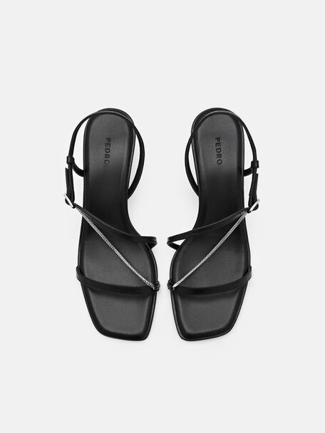 Marland Leather Heel Sandals, 