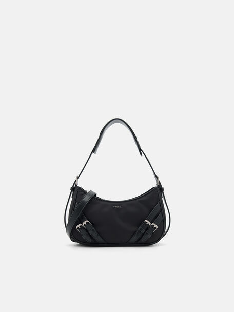 Helix Buckle Shoulder Bag, 