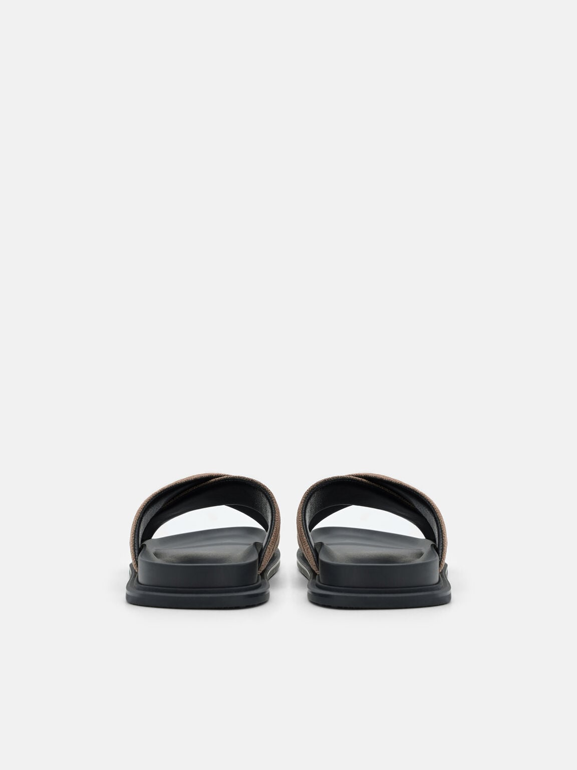 Velvet Cross Sandals, , hi-res