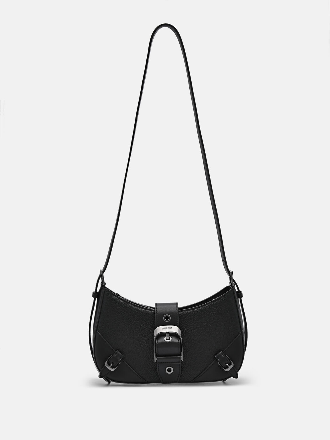 Helix Leather Shoulder Bag, 