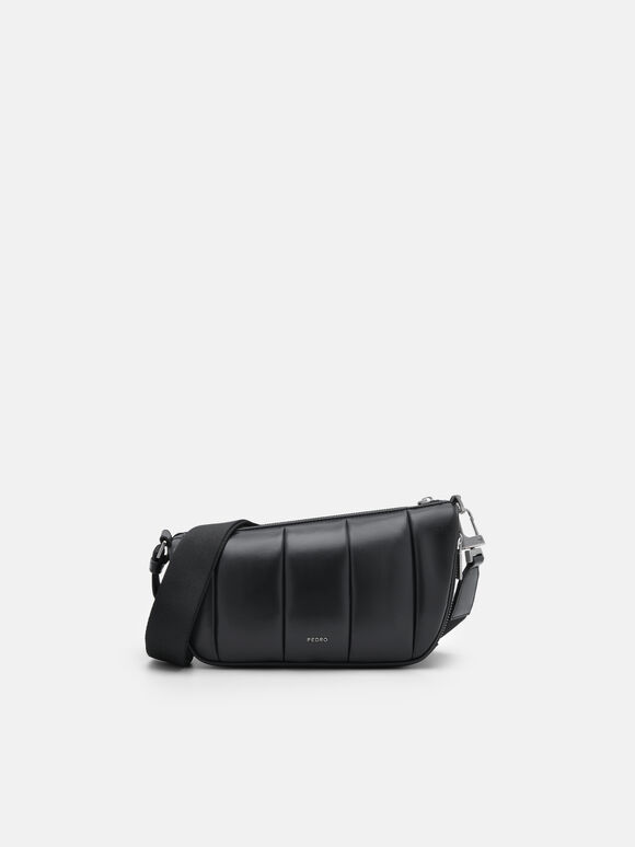 Apollo Shoulder Bag, Black, hi-res