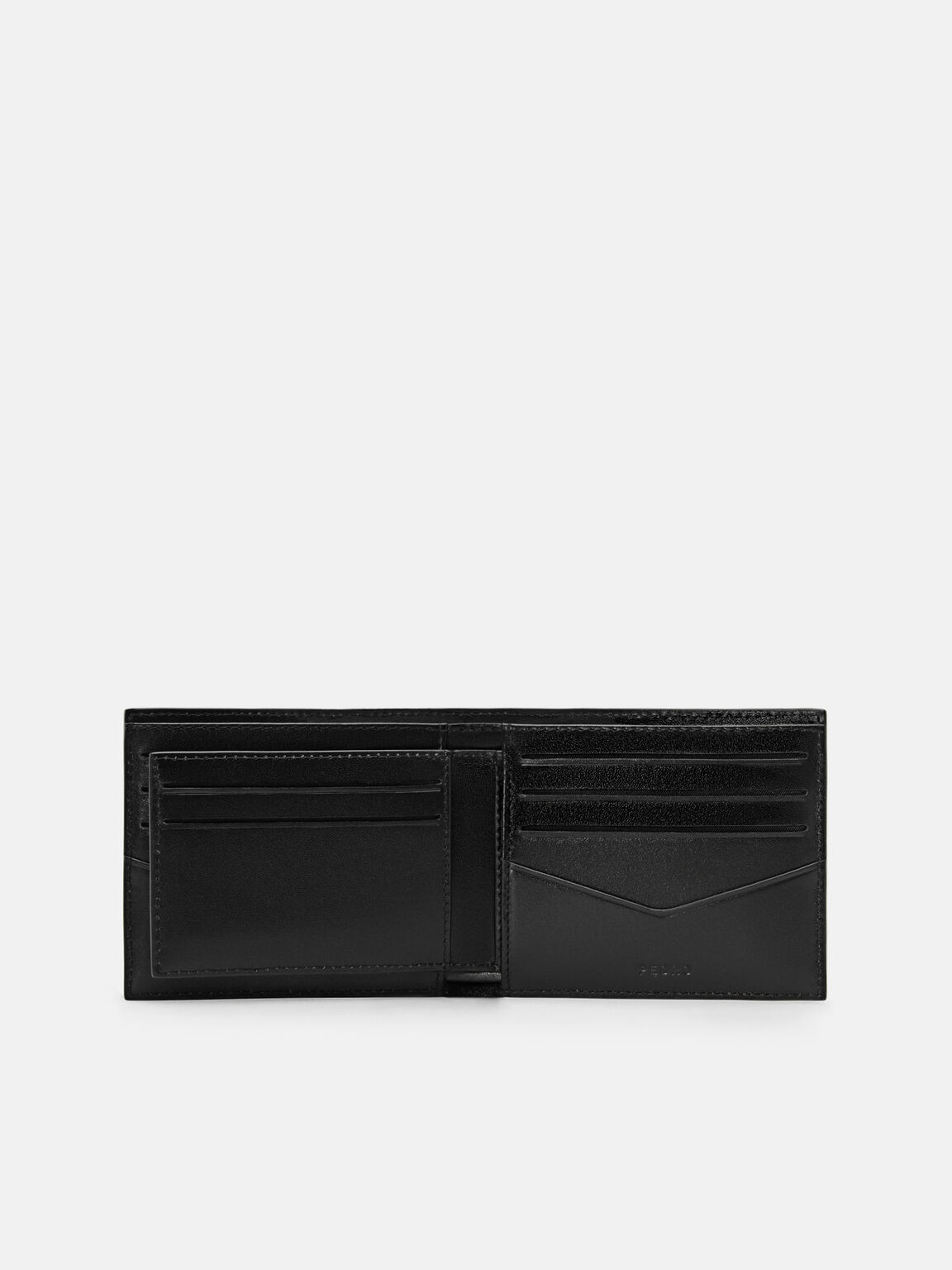 Dompet Lipat Kulit dengan Sisipan, , hi-res