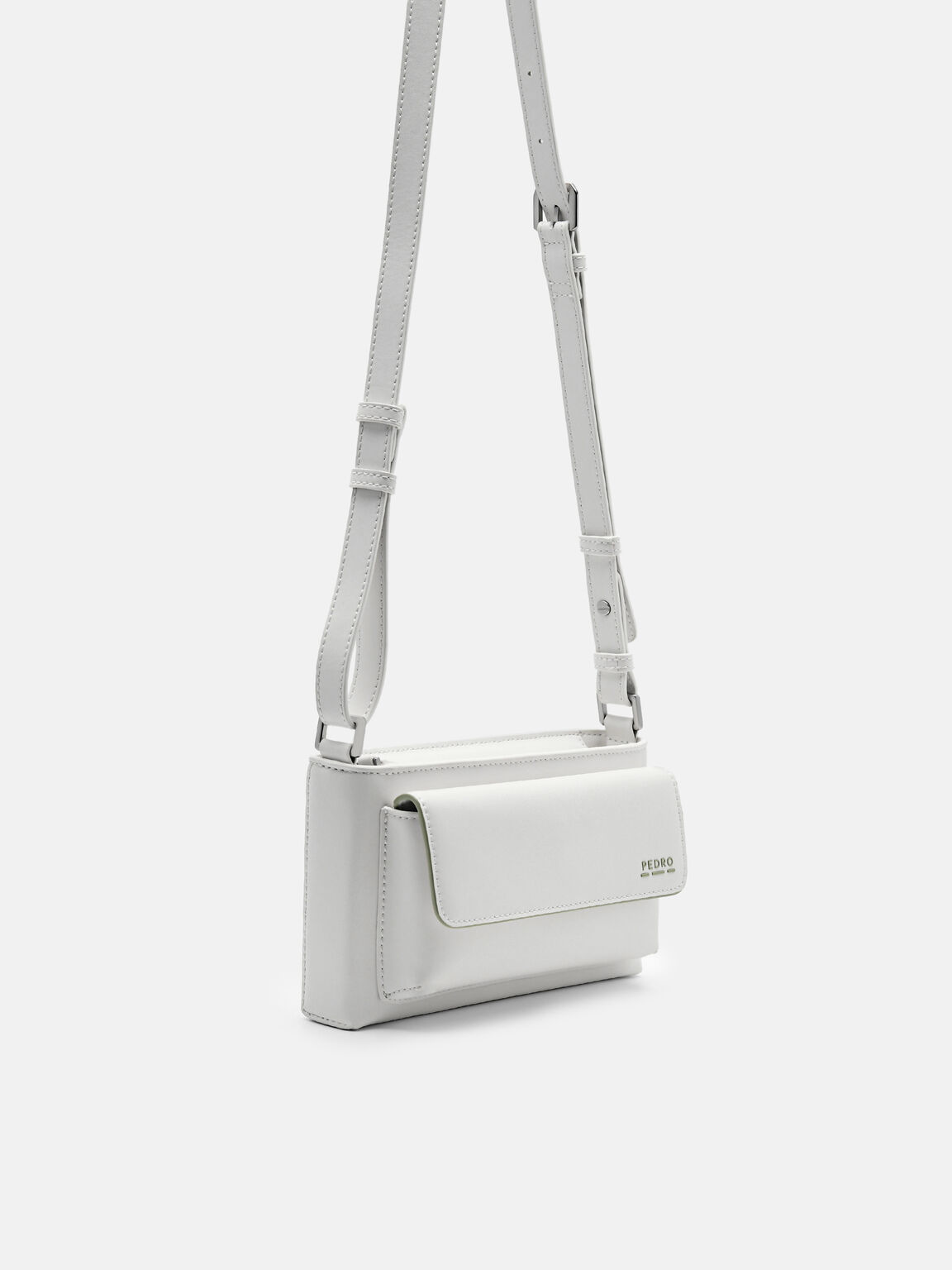 Tas Selempang Mini Kulit Daur Ulang rePEDRO, 