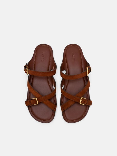 Sandal Selop Tali Kulit, 