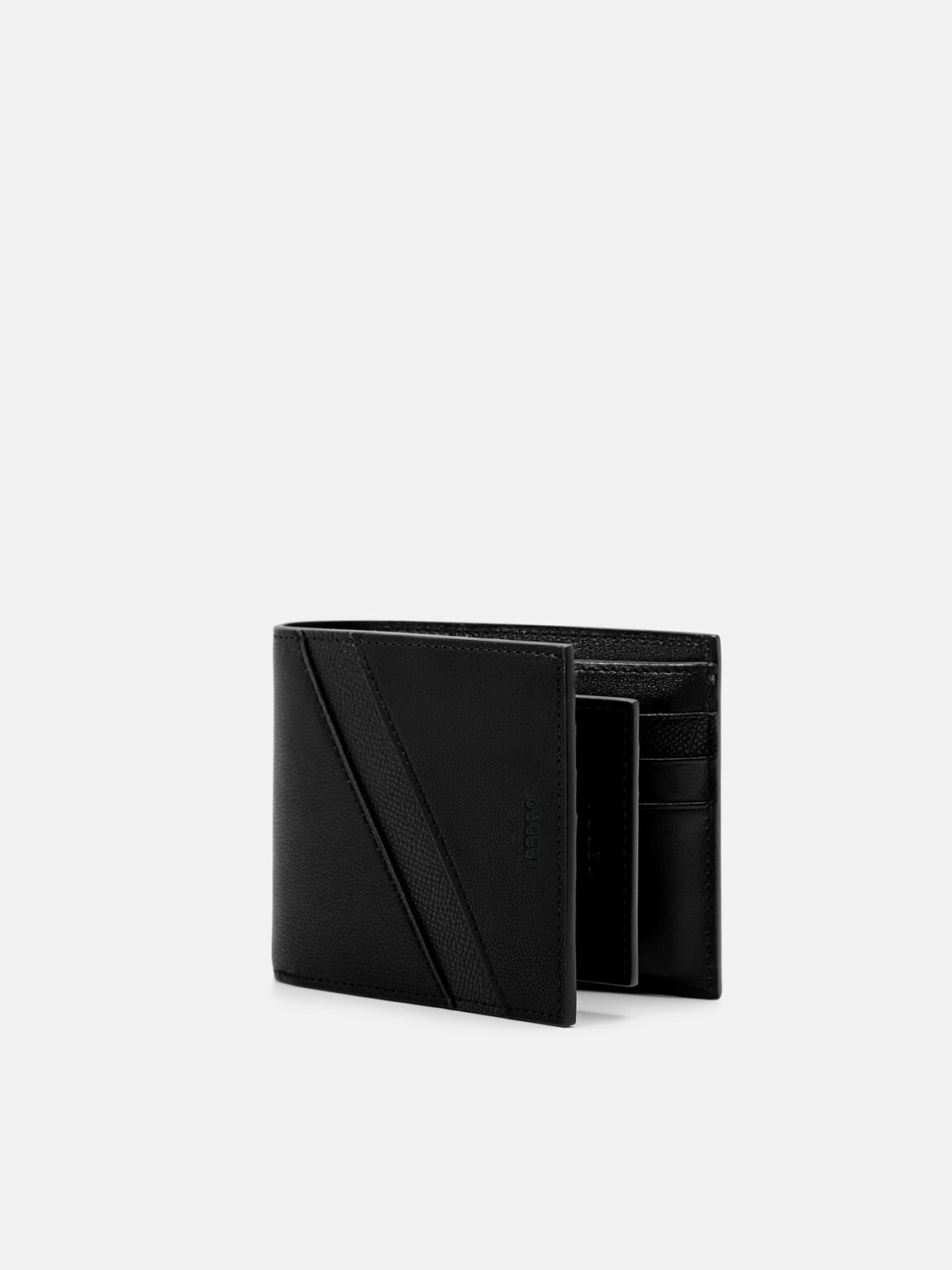 Leather Bi-Fold Wallet with Insert,