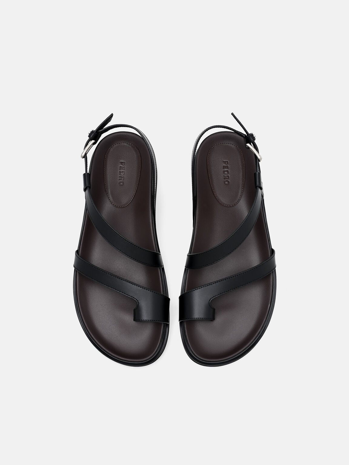 Sandal Bakcstrap Kulit, , hi-res