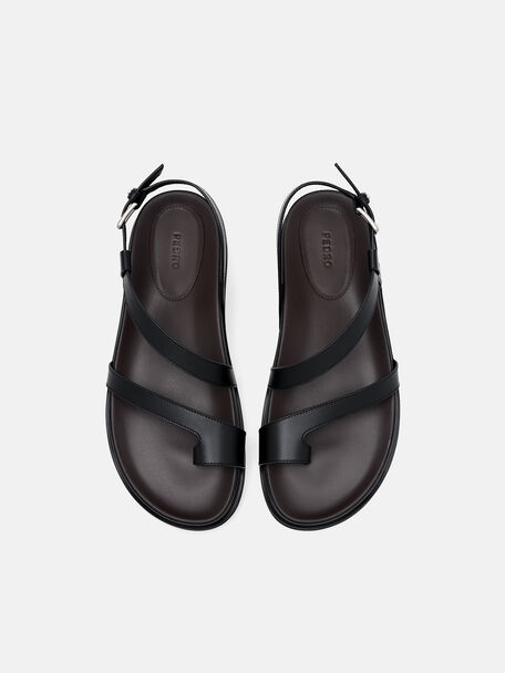 Sandal Bakcstrap Kulit, , hi-res