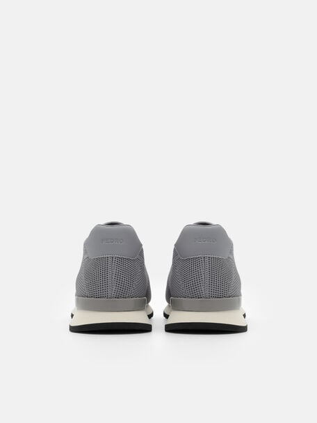 Sepatu Sneakers Rajut Track, 