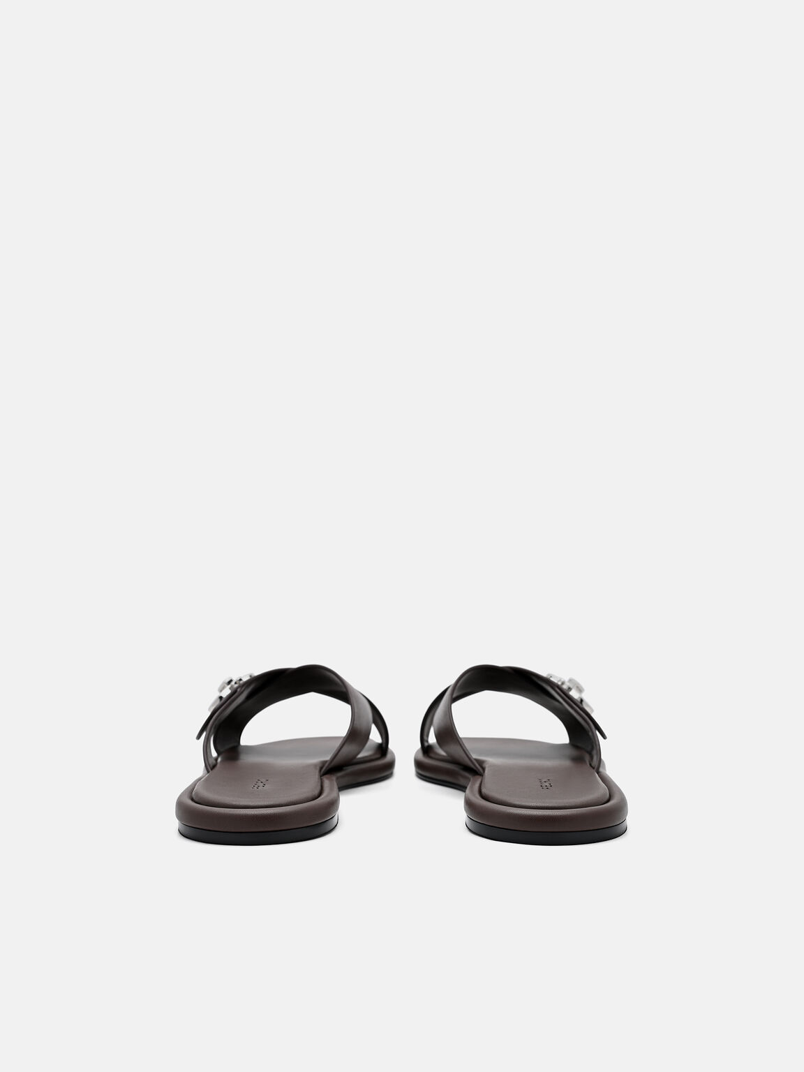 Sienna Leather Cross Sandals, , hi-res