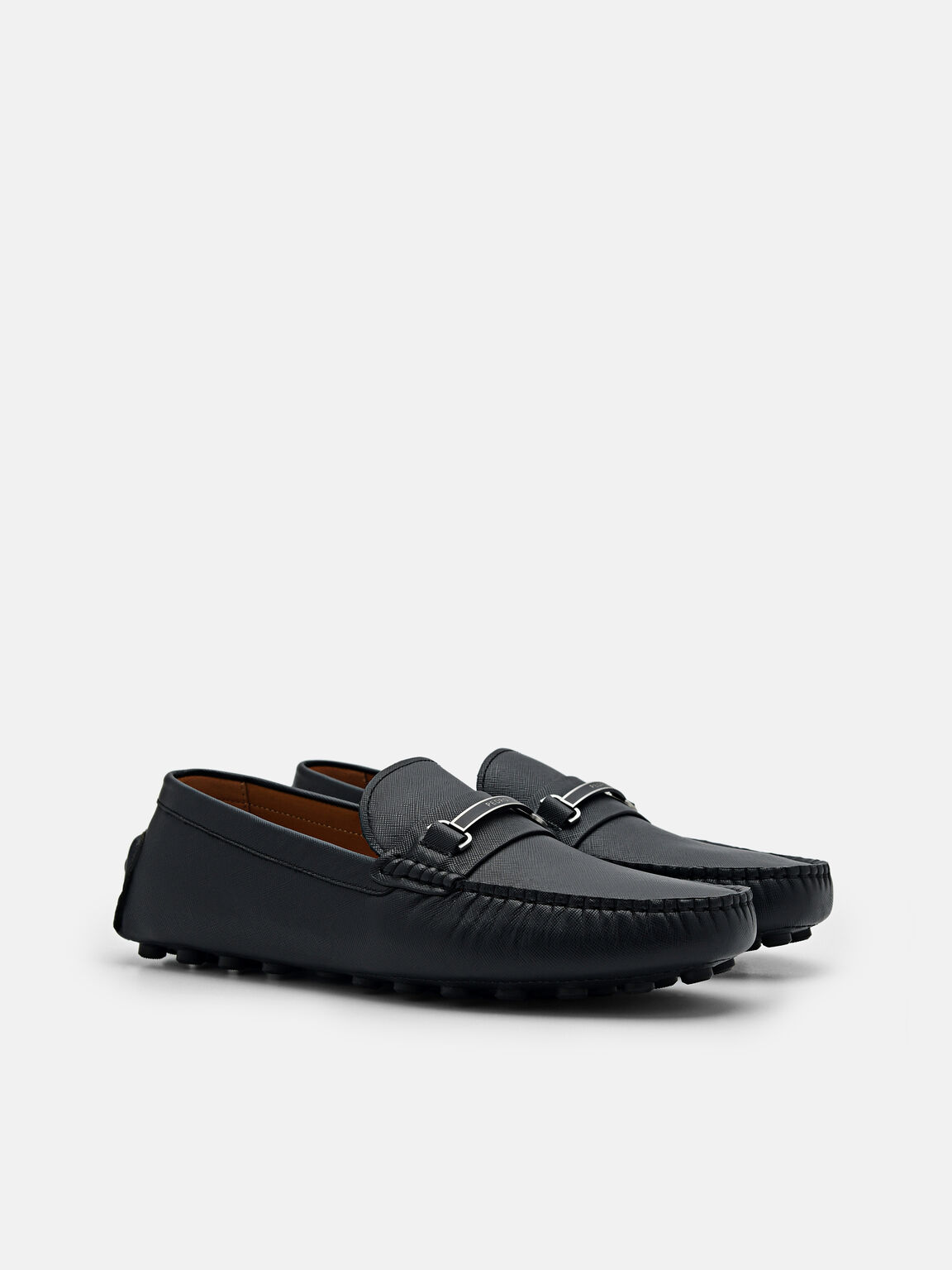 Steven Leather Horsebit Driving Shoes, 