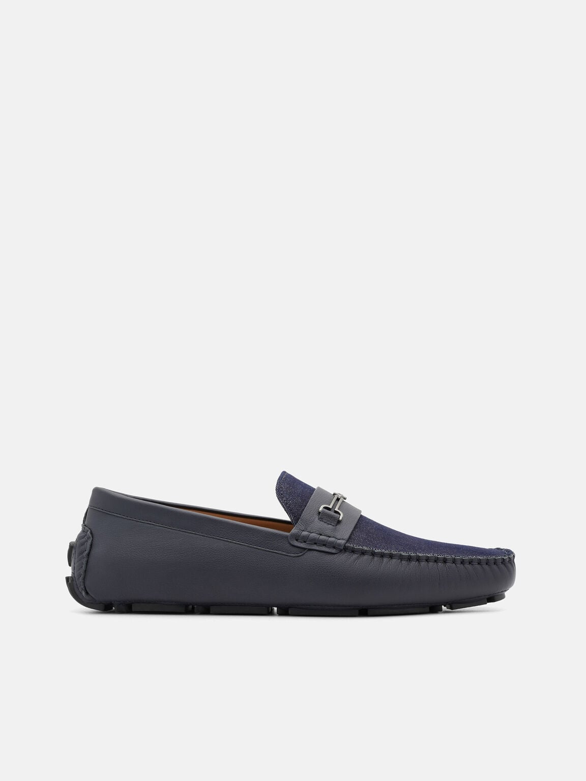 Sepatu Mengemudi Kulit Horsebit Alistair, 