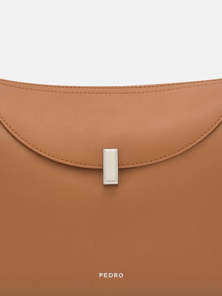 Leather Shoulder Bag, , hi-res