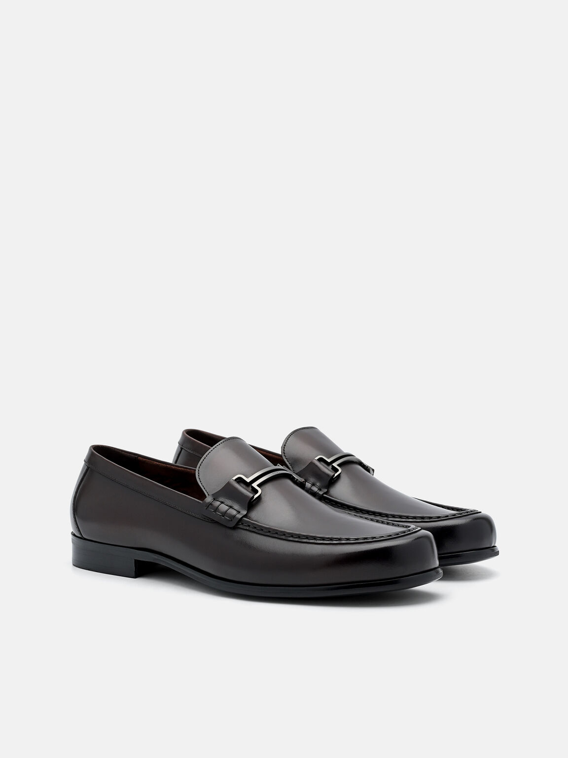 Loafer Kulit Dale Horsebit, , hi-res