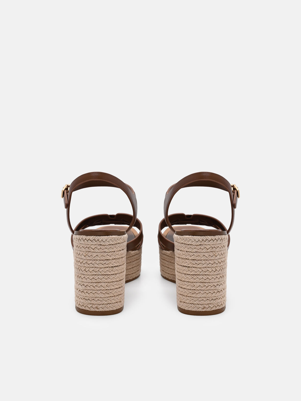 Carmel Leather Wedge Sandals, , hi-res