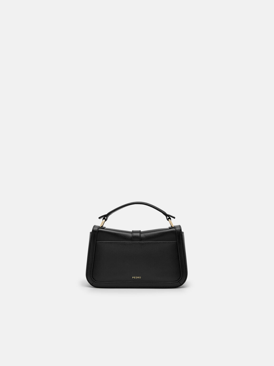PEDRO Studio Farida Leather Handbag, Black