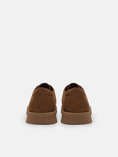 Waller Suede Derby Shoes, , hi-res