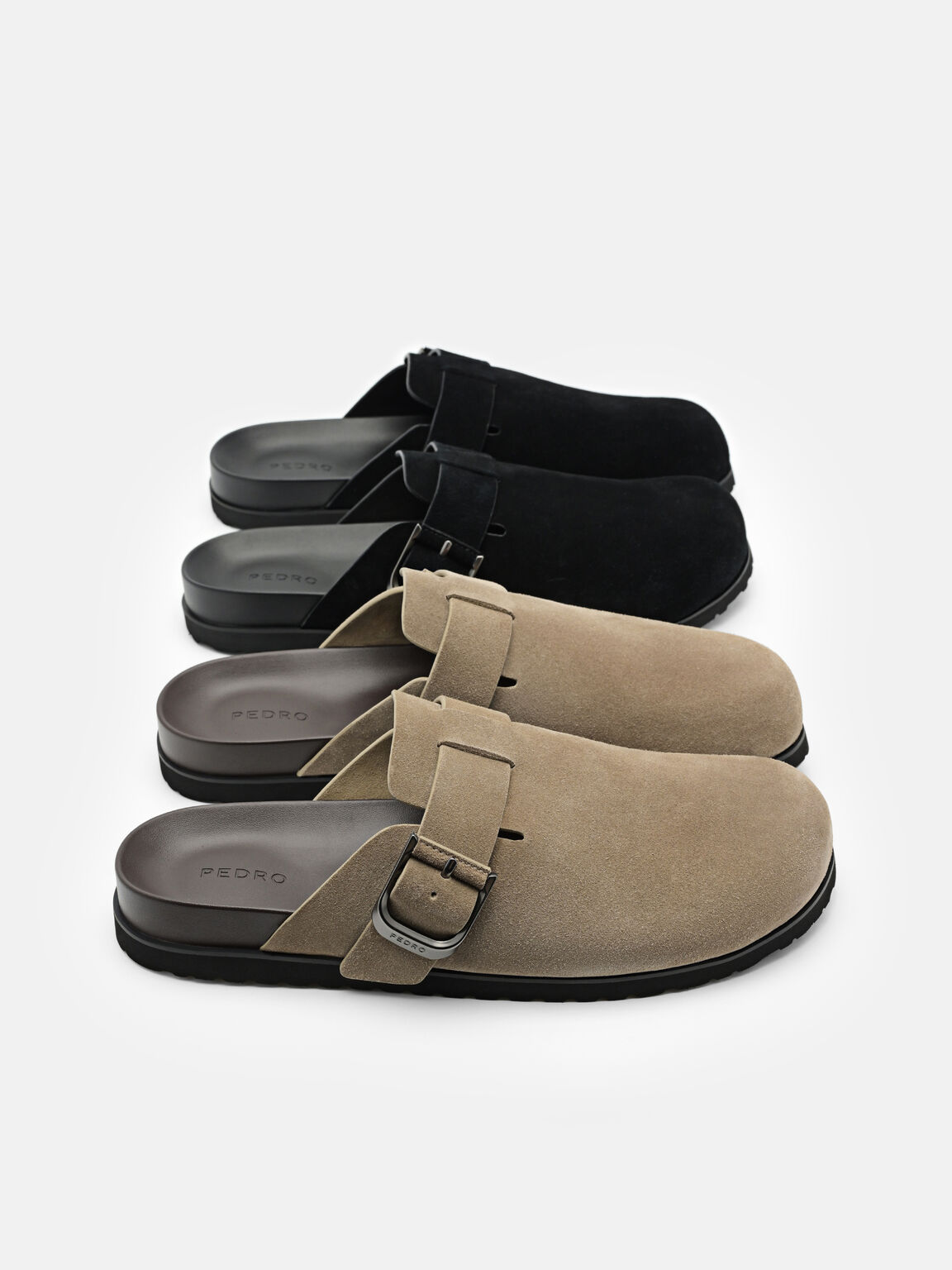 Helix Suede Mules, , hi-res