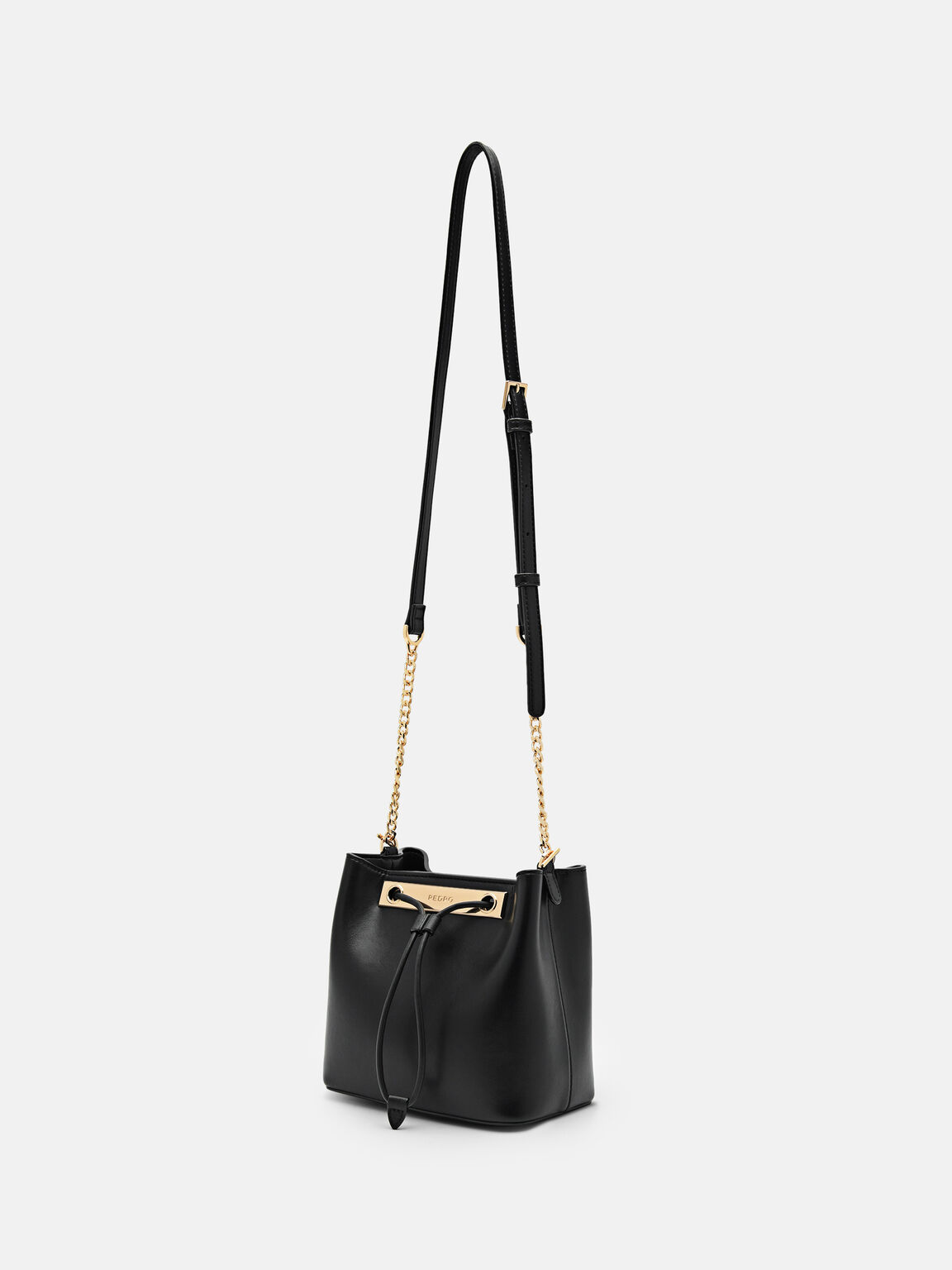 Panelled Bucket Bag, , hi-res