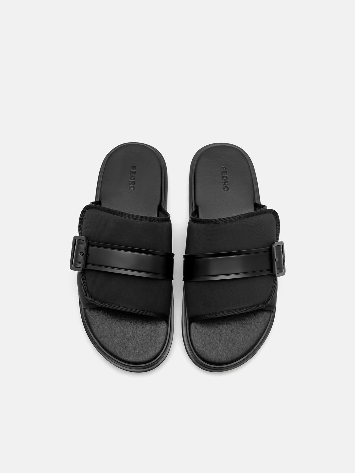 Fabric Slide Sandals, 