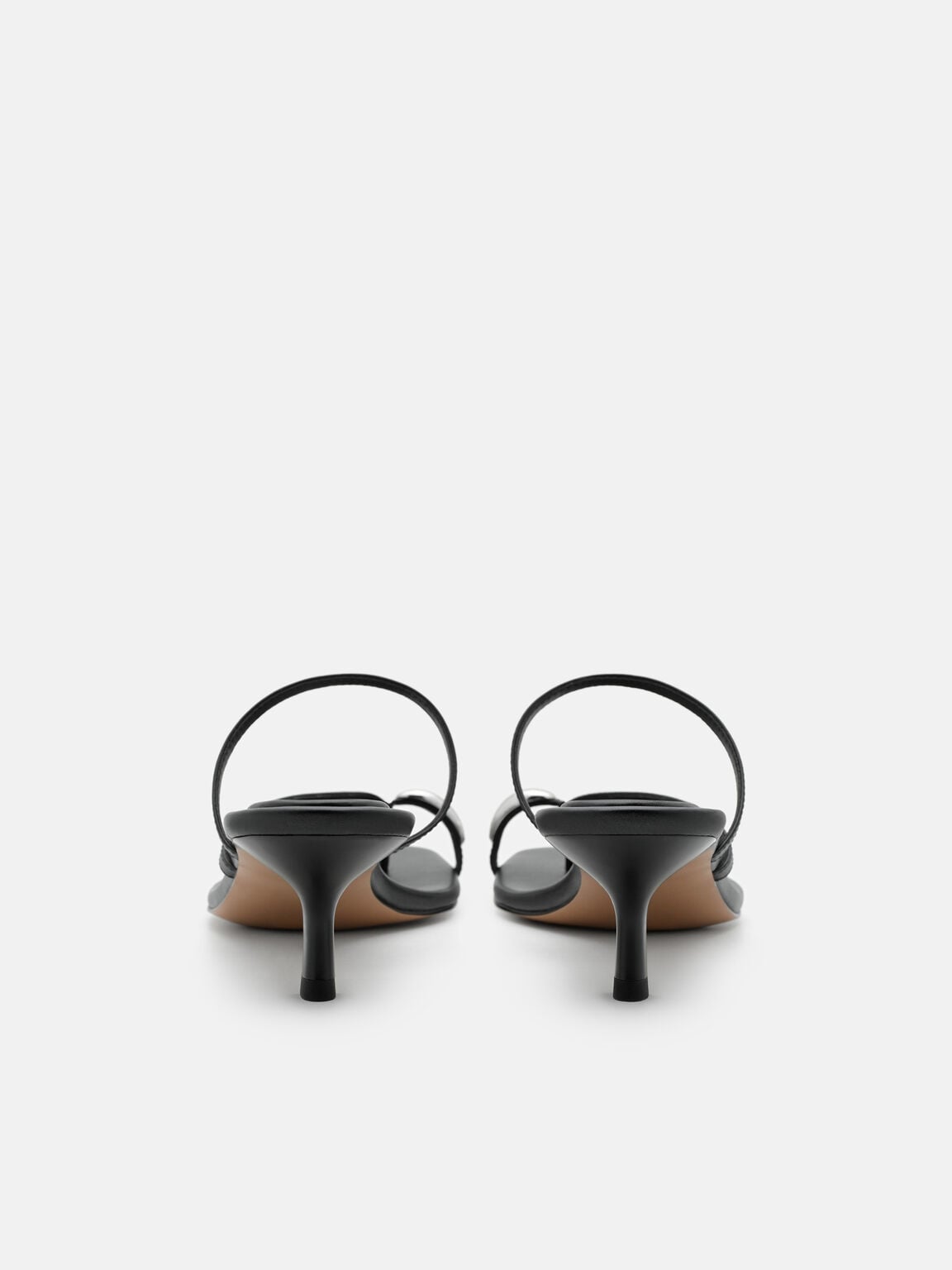 Lia Leather Heel Sandals, , hi-res