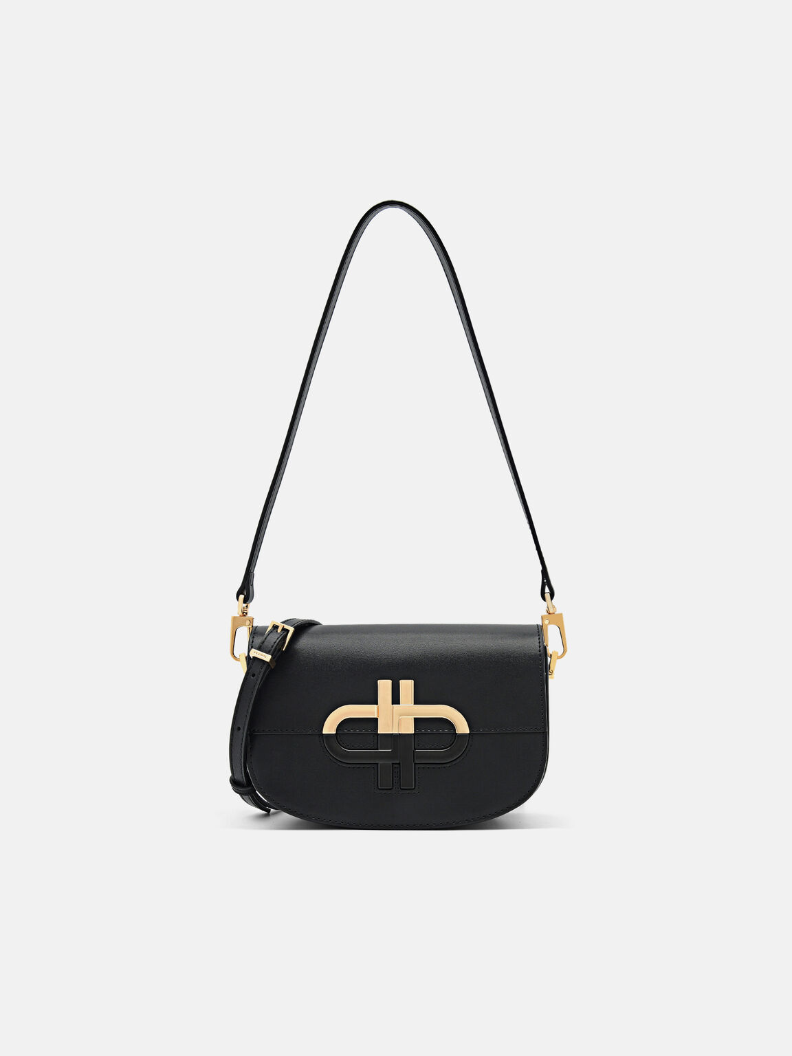 Tas Bahu Kulit PEDRO Icon, Black