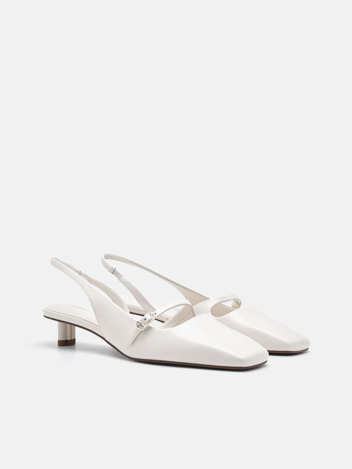 PEDRO Icon Leather Heel Pumps, 