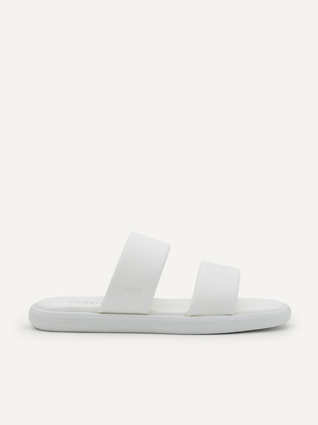 Slide Sandals, White, hi-res