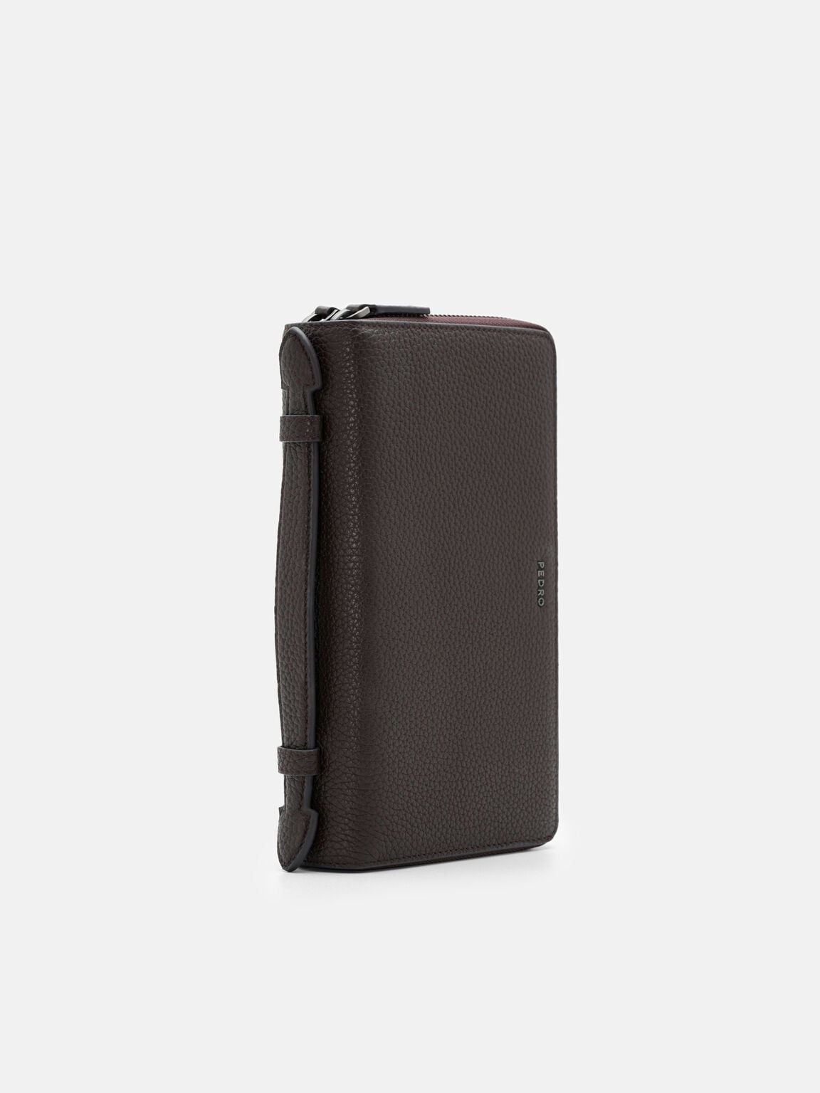 Tumbled Leather Travel Organiser, 