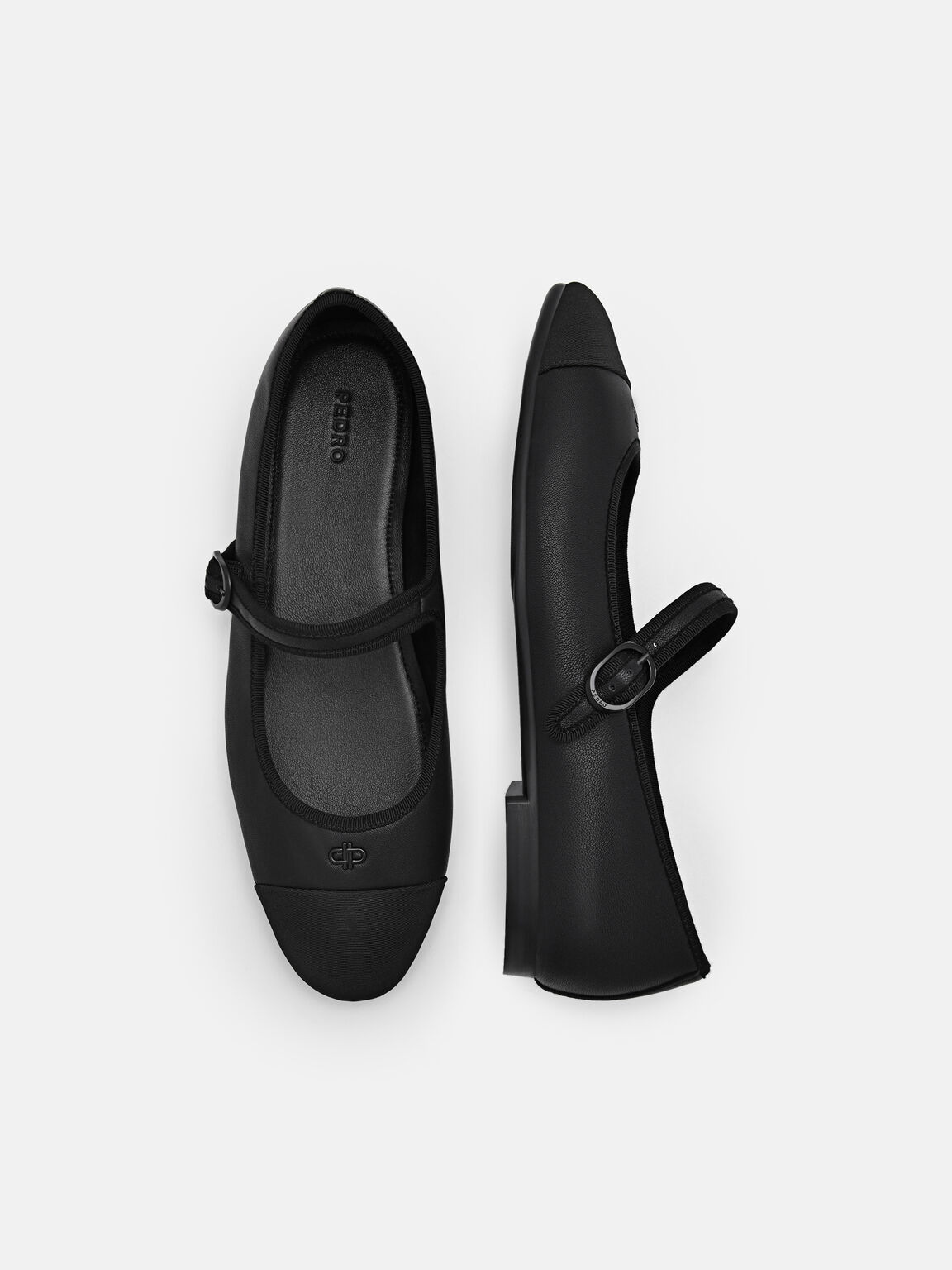Alina Leather Ballerina Flats, 