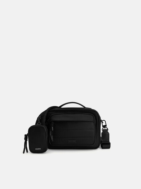 Tas Selempang Nilon, Black
