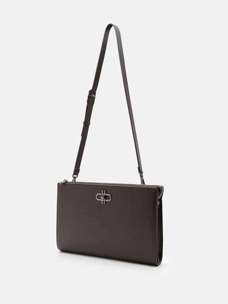 Saffiano Leather Portfolio Bag, 