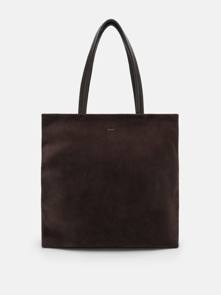 Asher Suede Tote Bag, 