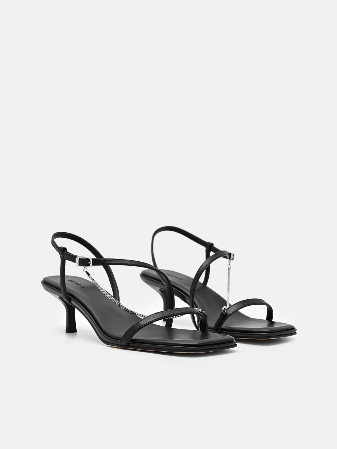 Marland Leather Heel Sandals, 