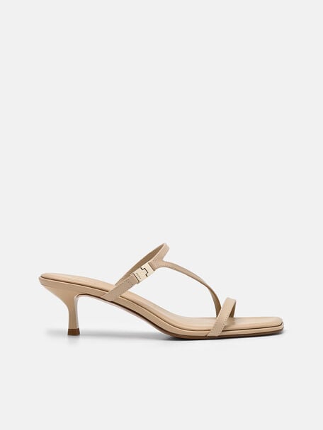 Jatte Leather Heel Sandals, , hi-res
