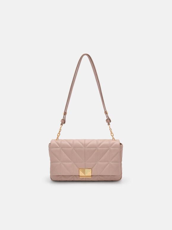 Tas Bahu Mini Kulit Pixel PEDRO Studio, 