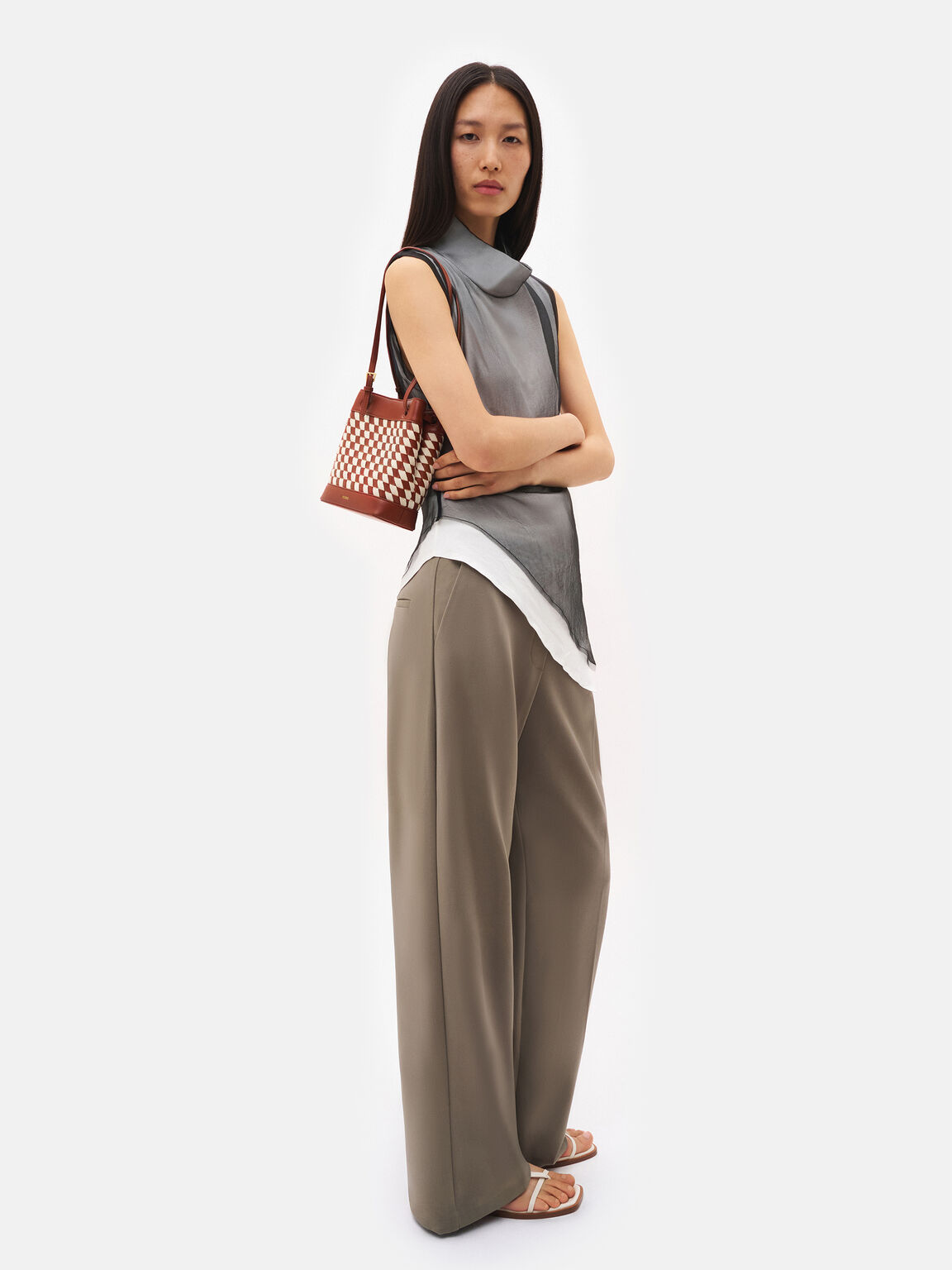 Loli Woven Bucket Bag, , hi-res