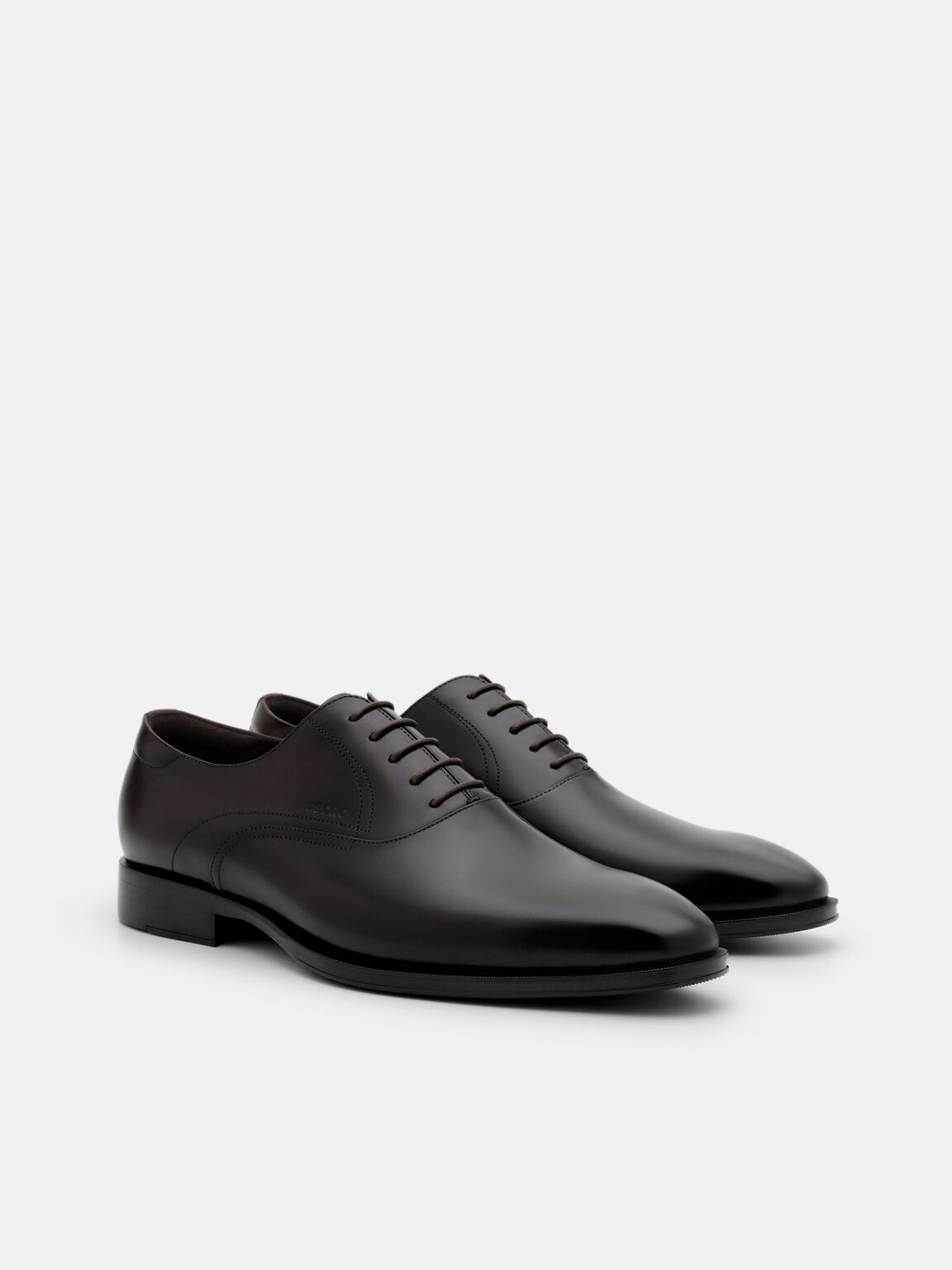 Leather Oxford Shoes, , hi-res