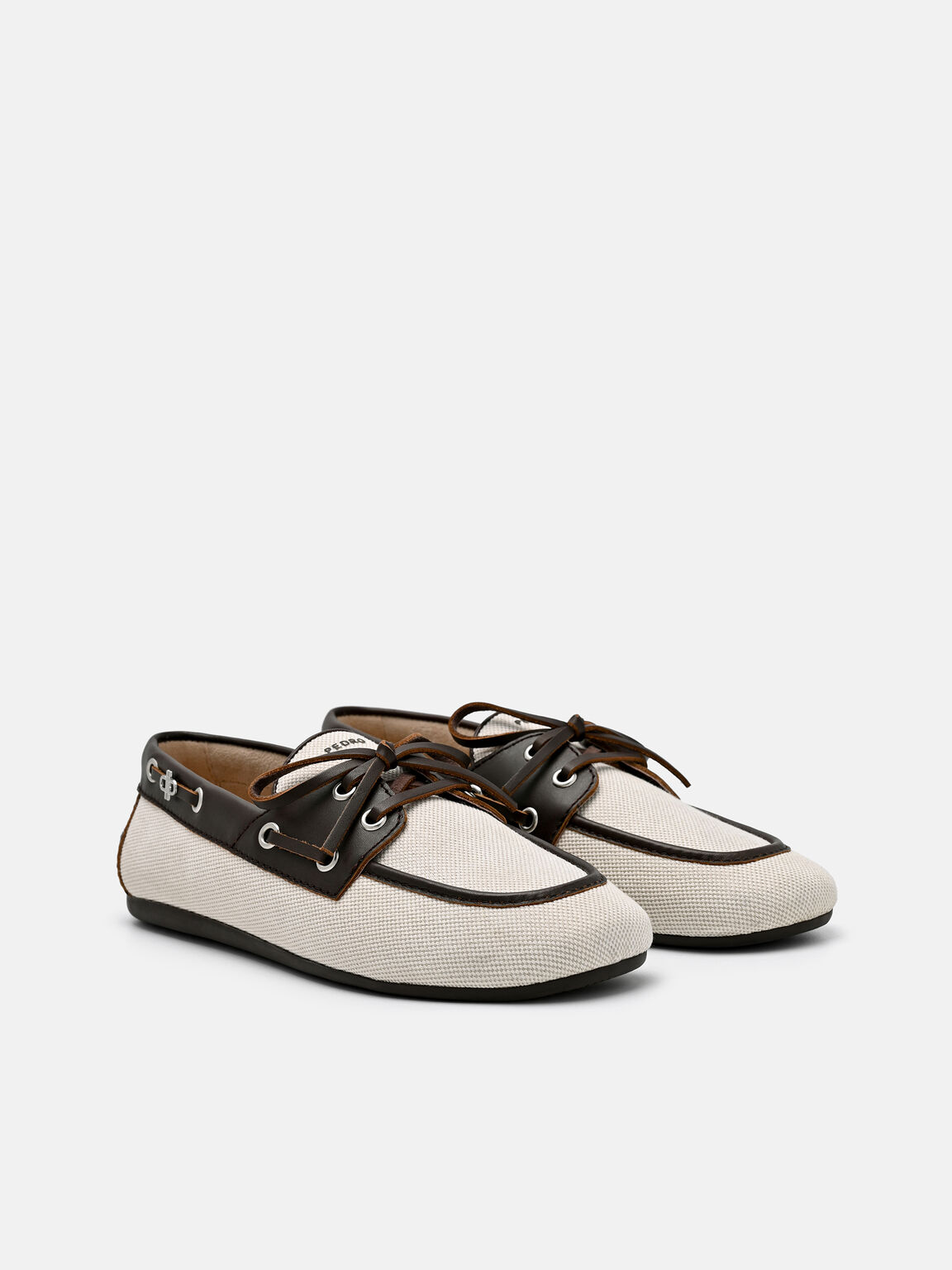 Sepatu Mengemudi Kanvas Dee, , hi-res