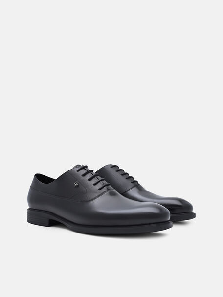 Altitude Burnished Leather Oxford Shoes, , hi-res