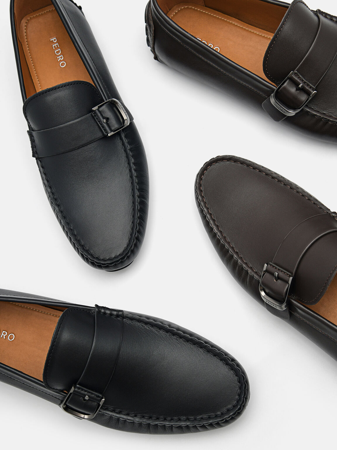 Helix Leather Driving Shoes, 