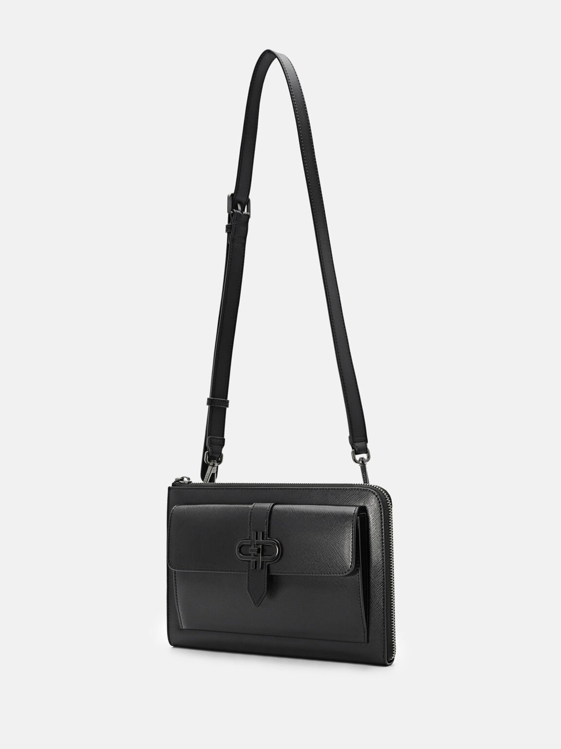 Tas Clutch Kulit Embossed, , hi-res