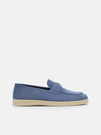 Suede Biru Batu Tulis